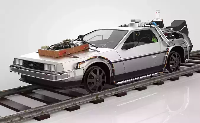 Delorean Time Machine Episode 3 Railroad