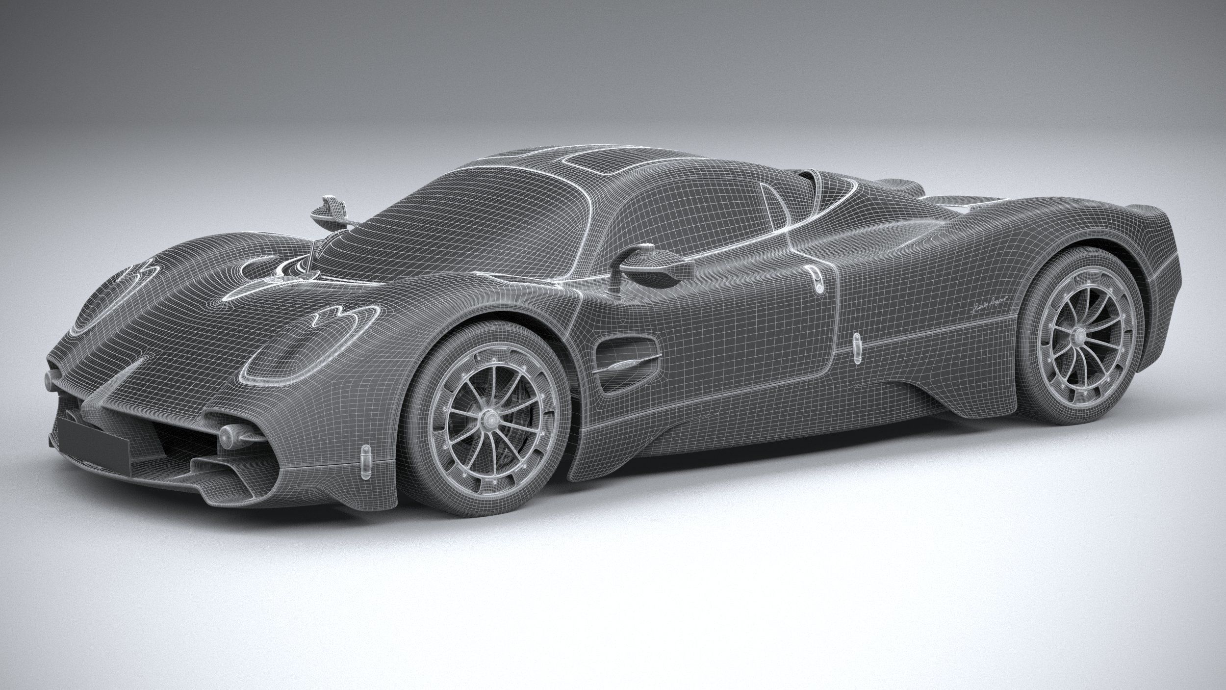 Pagani Utopia 2023 3D model_26