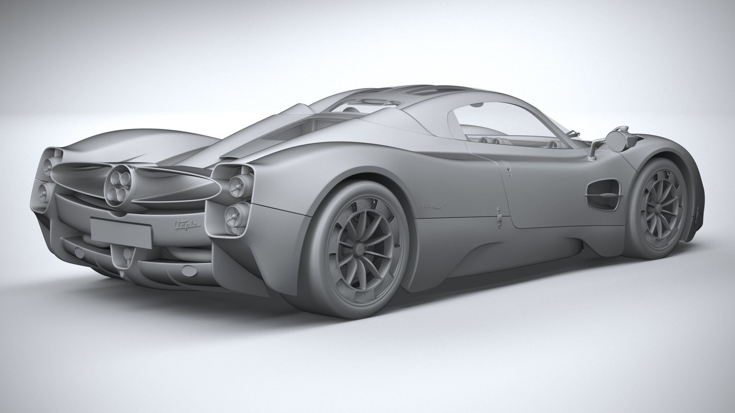 Pagani Utopia 2023 3D model_25