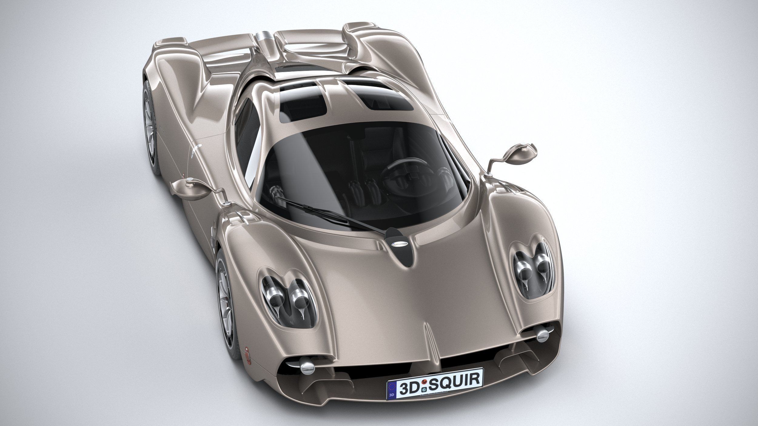 Pagani Utopia 2023 3D model_12