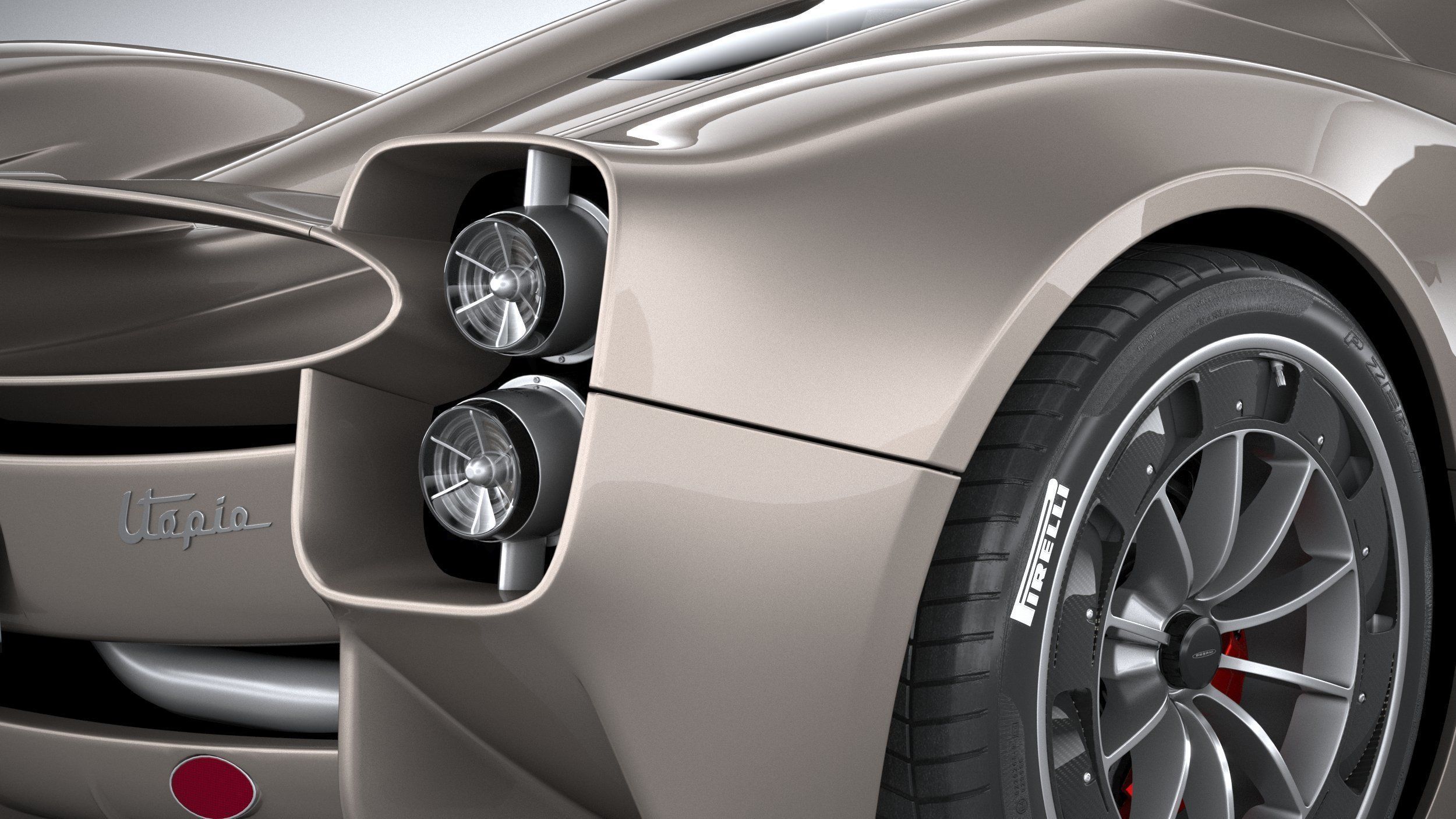 Pagani Utopia 2023 3D model_18