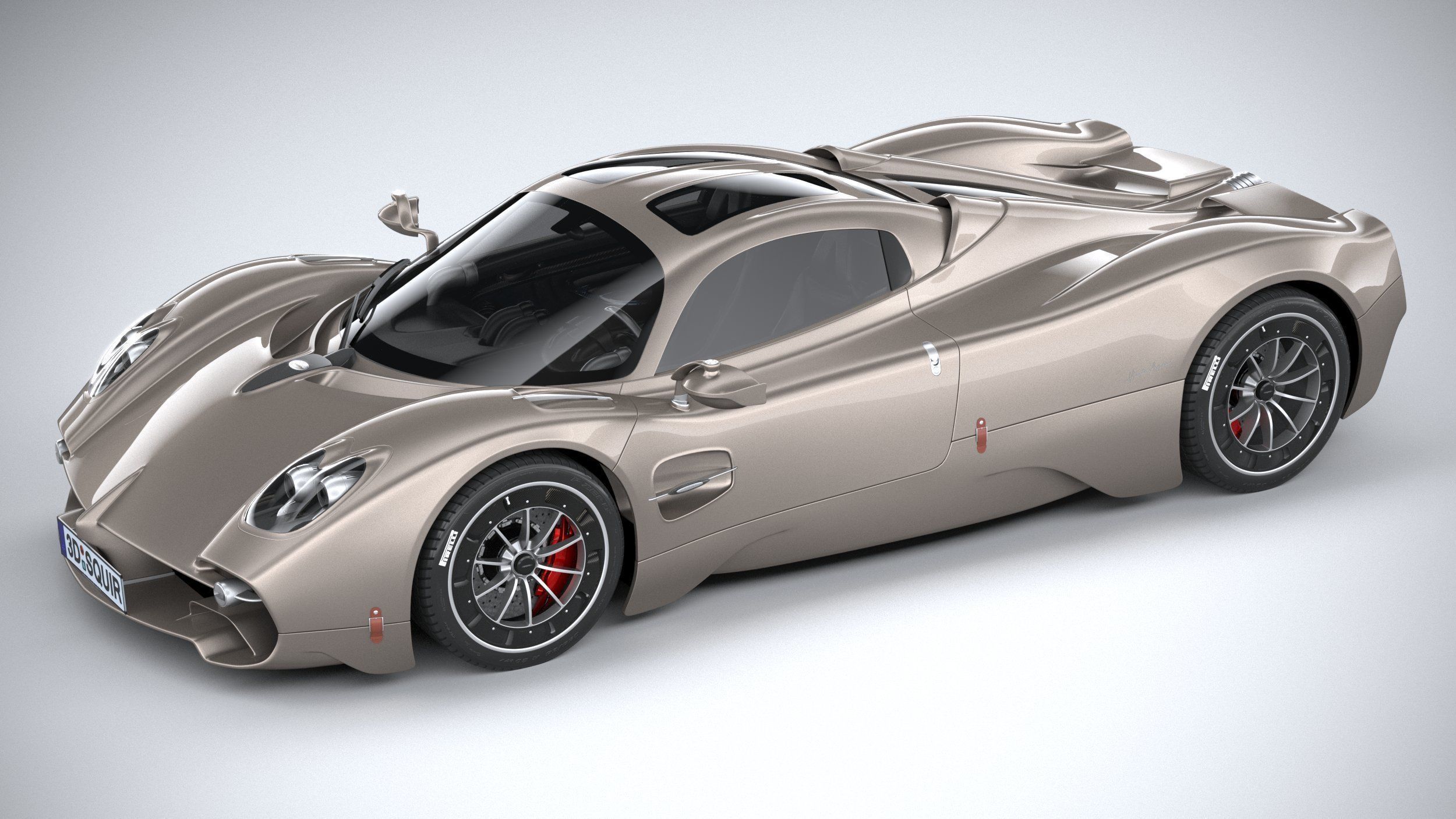 Pagani Utopia 2023 3D model_7