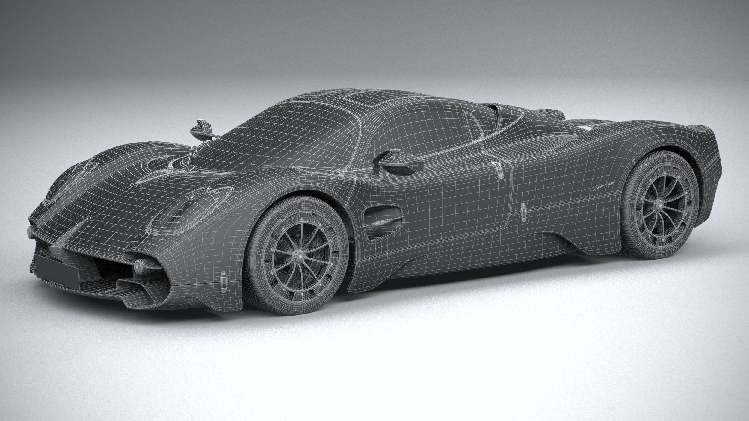 Pagani Utopia 2023 3D model_28