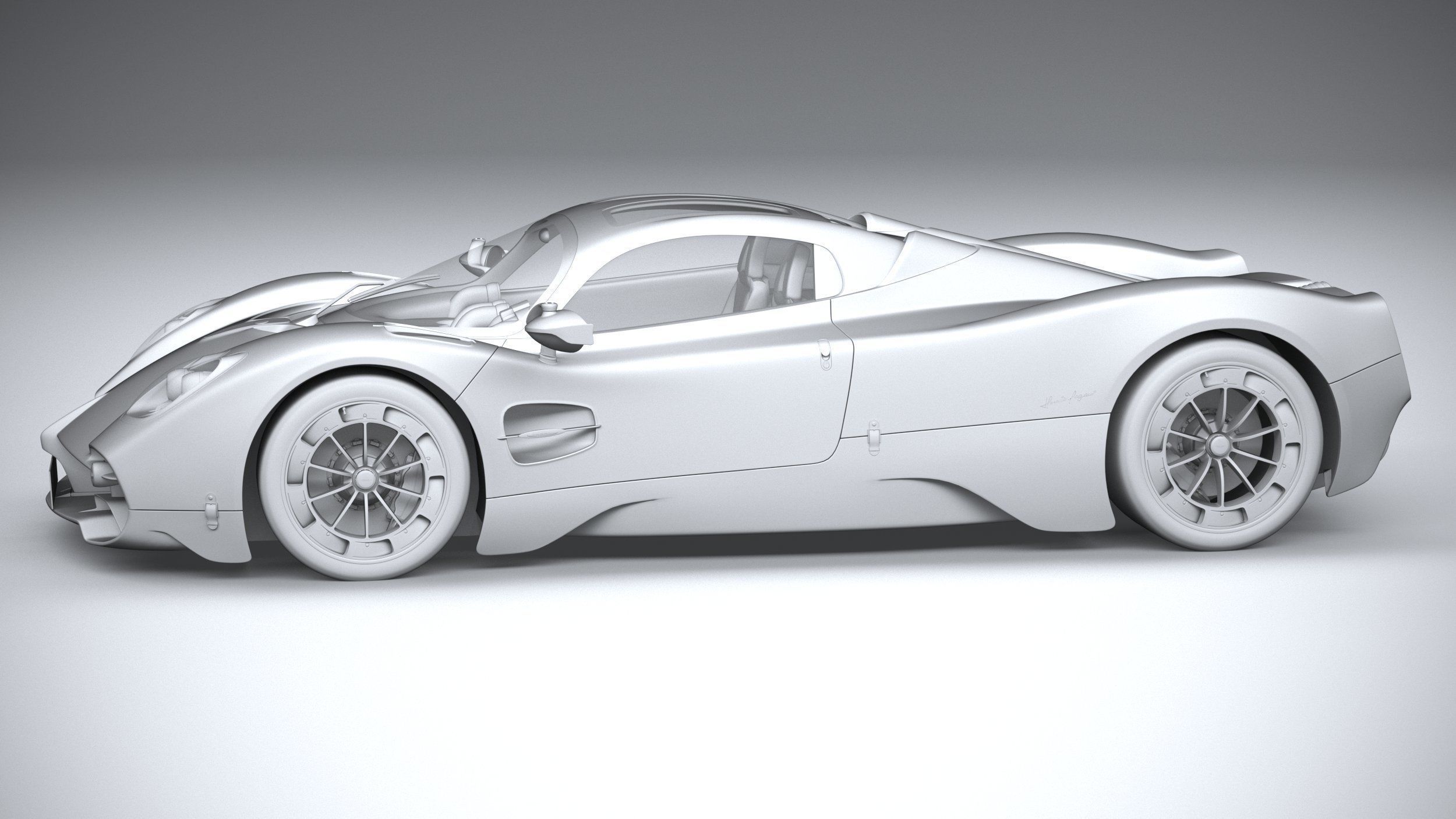 Pagani Utopia 2023 3D model_22