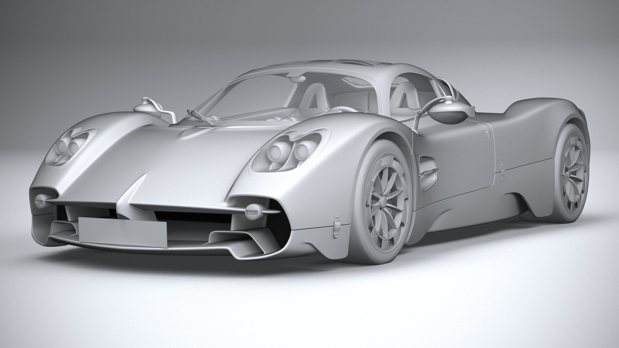 Pagani Utopia 2023 3D model_20