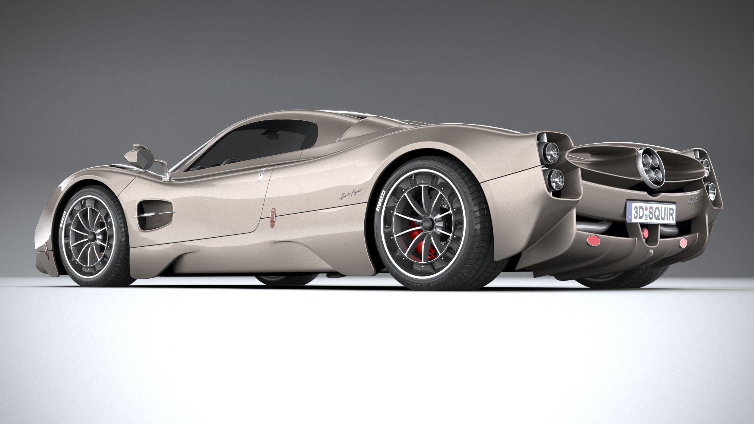 Pagani Utopia 2023 3D model_5