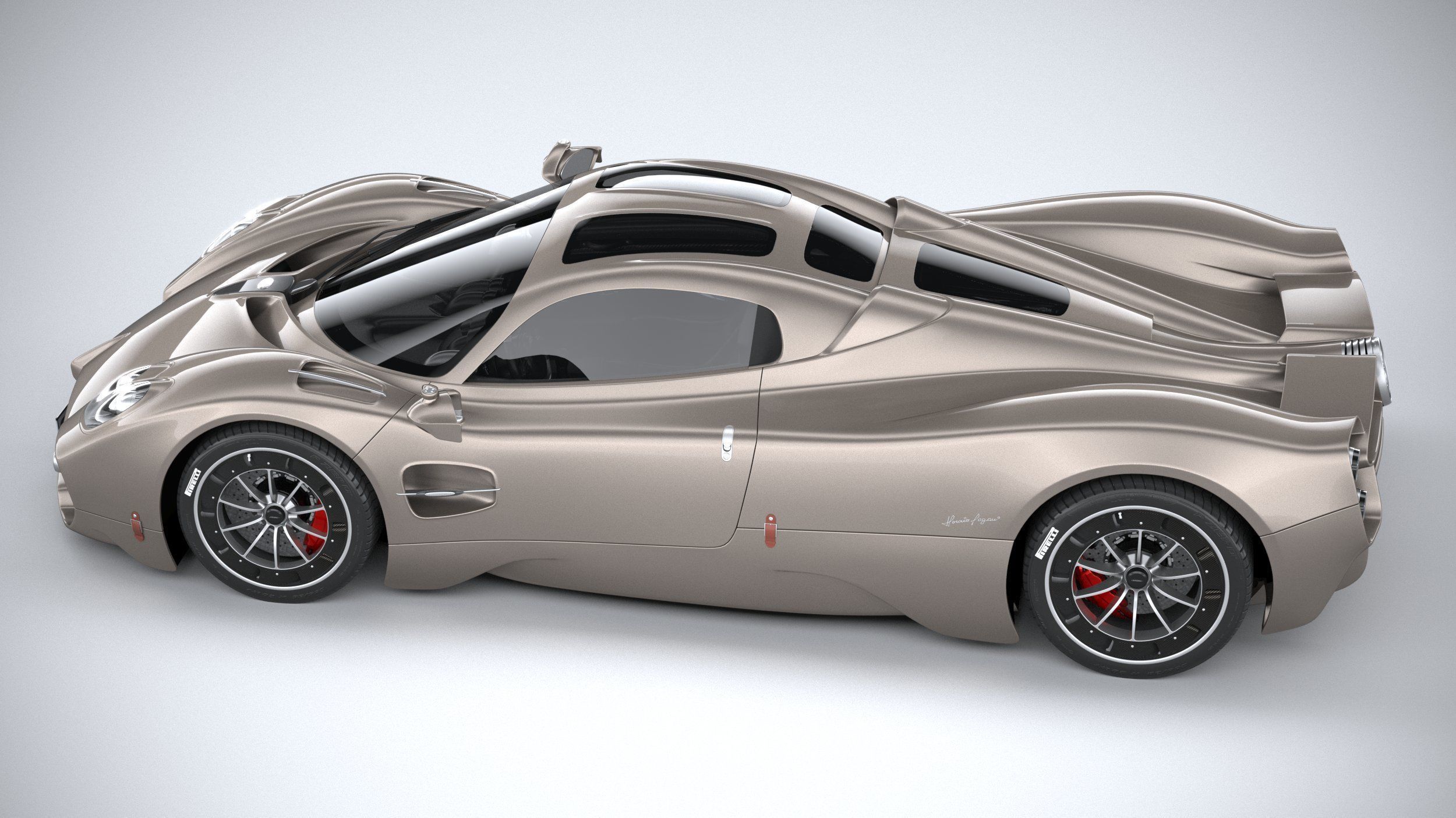Pagani Utopia 2023 3D model_9