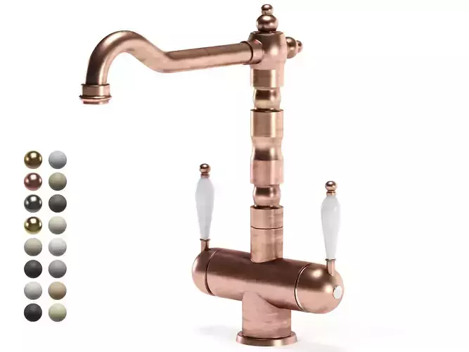 OMOIKIRI kitchen faucet AMAGASAKI 3D model