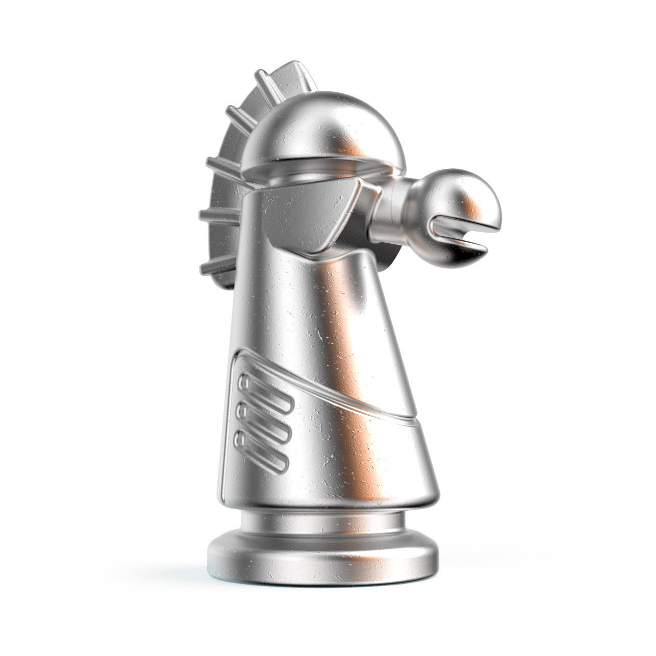 Robot Chess Set 3D print model_5