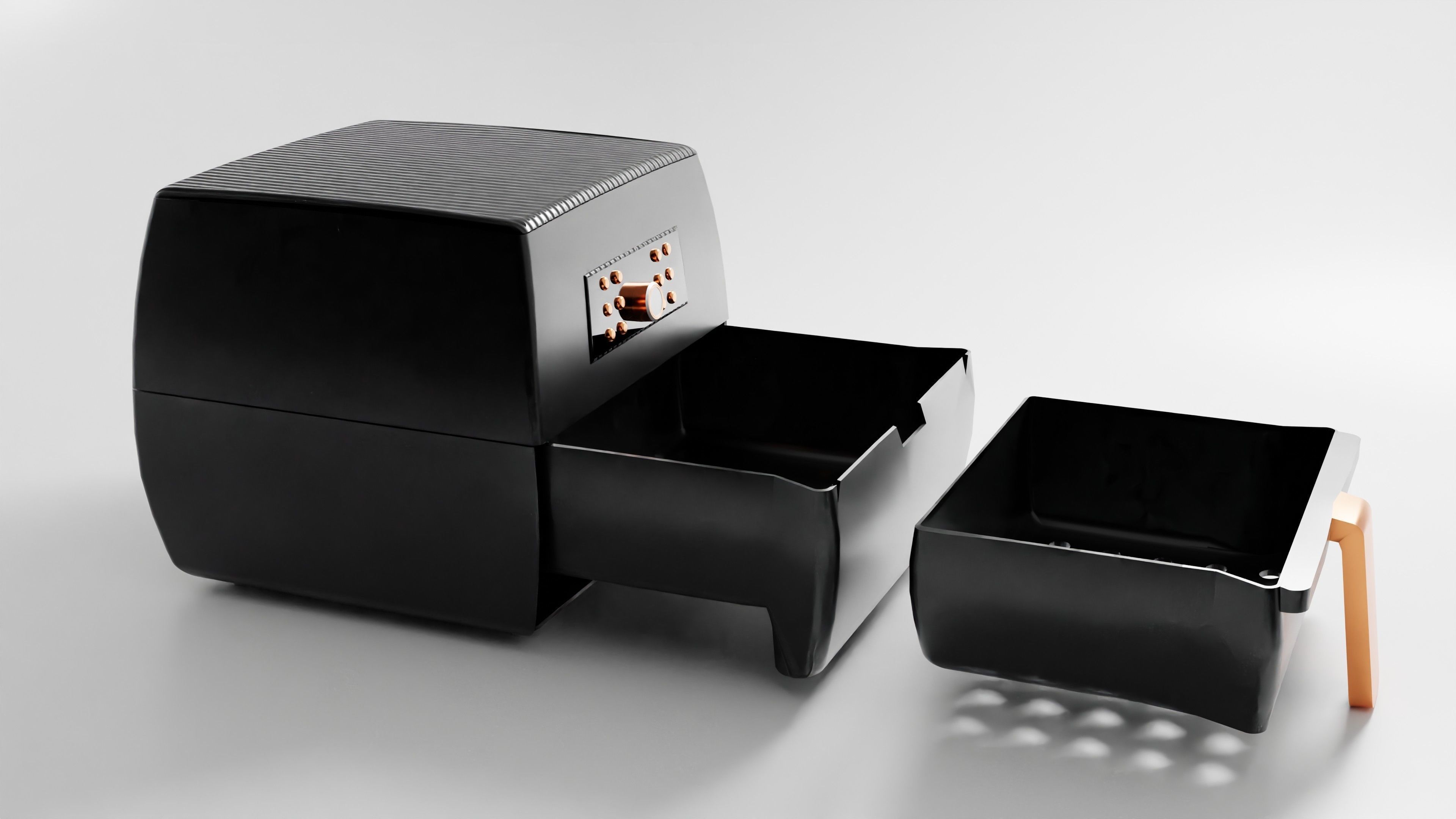 Airfryer smart air fryer 3D model_3