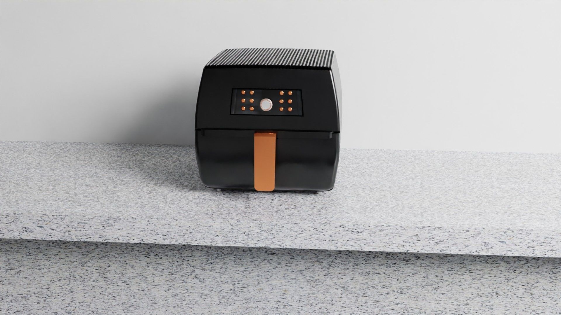 Airfryer smart air fryer 3D model_2