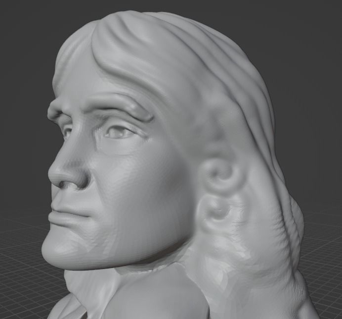 John Milton 3D print model_5