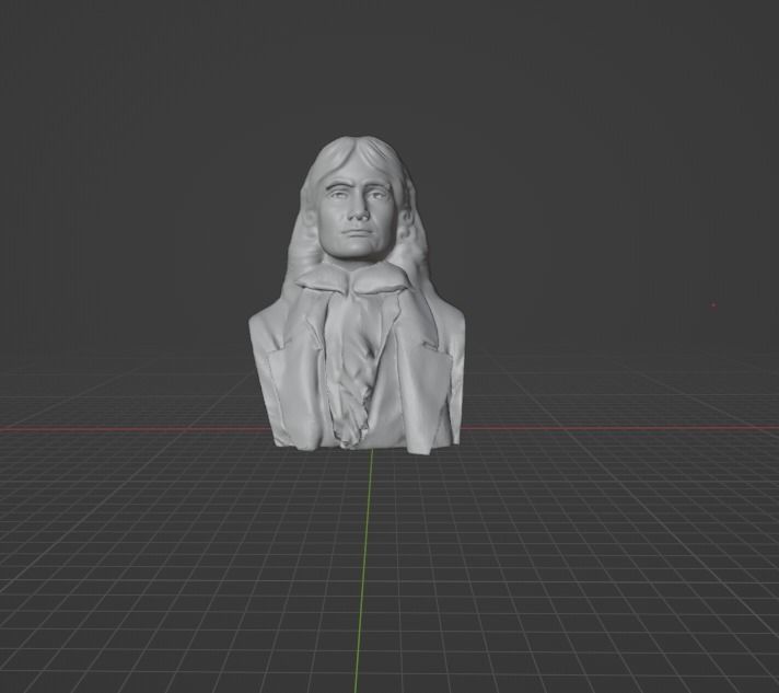 John Milton 3D print model_11