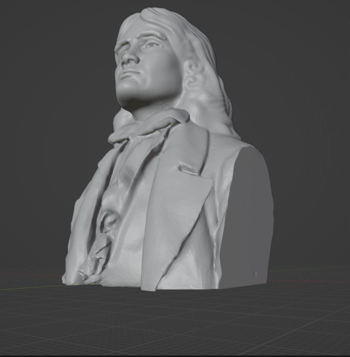 John Milton 3D print model_13
