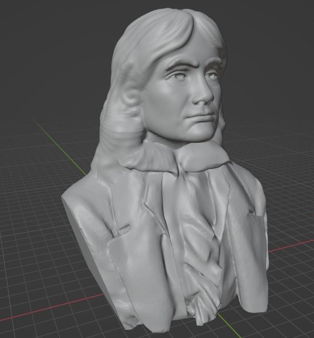 John Milton 3D print model_14