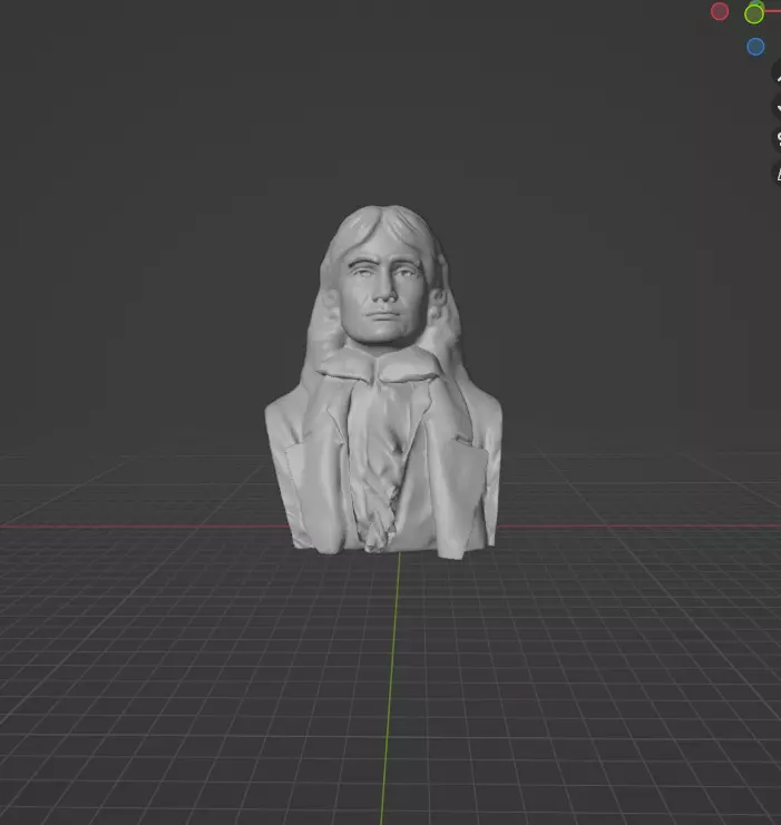 John Milton 3D print model_0