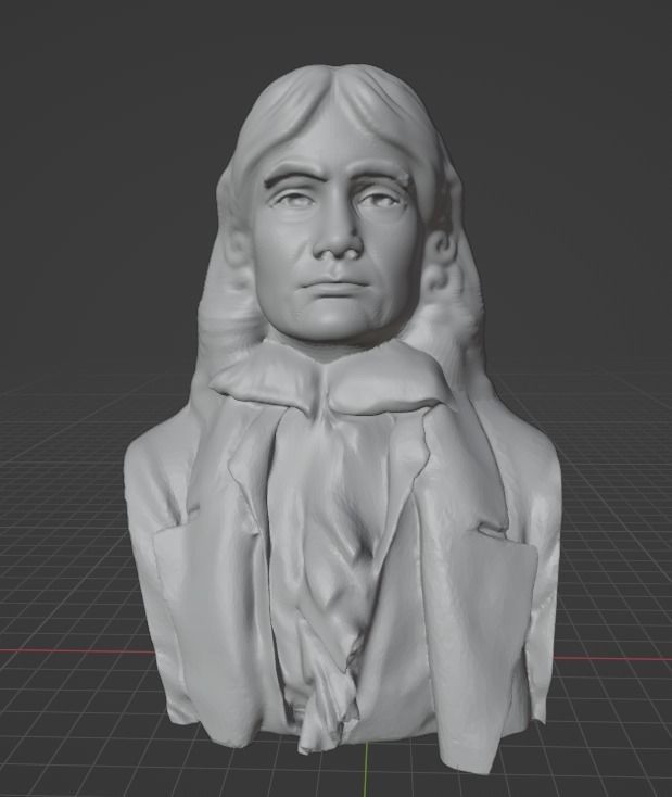 John Milton 3D print model_4