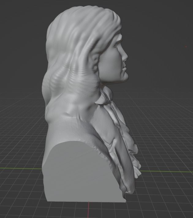 John Milton 3D print model_9