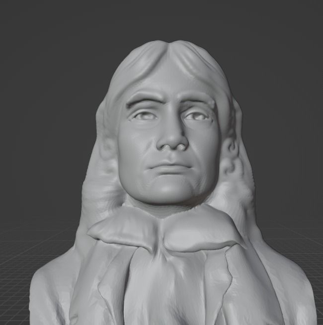 John Milton 3D print model_12