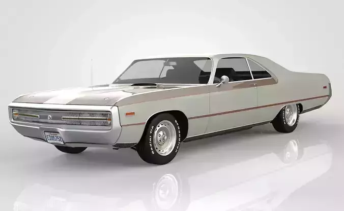 1970 Chrysler 300 Hurst 3D model