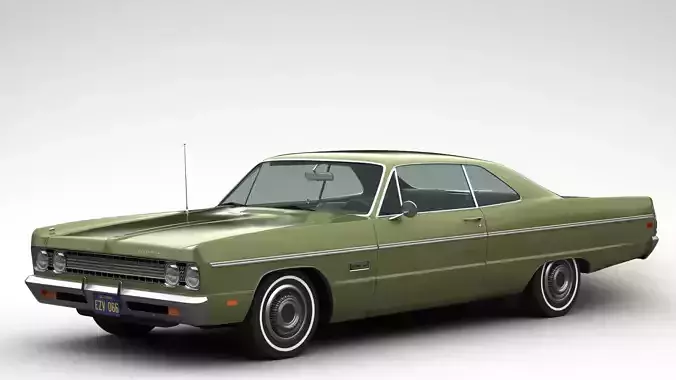 Plymouth  Fury III Coupe 3D model
