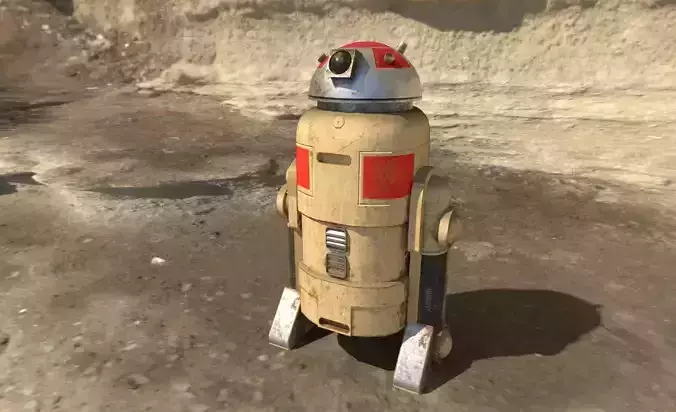 I2-CG droid 3D print model