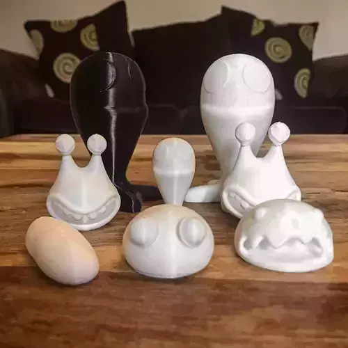 Zelda Chuchus Printable and Animated 