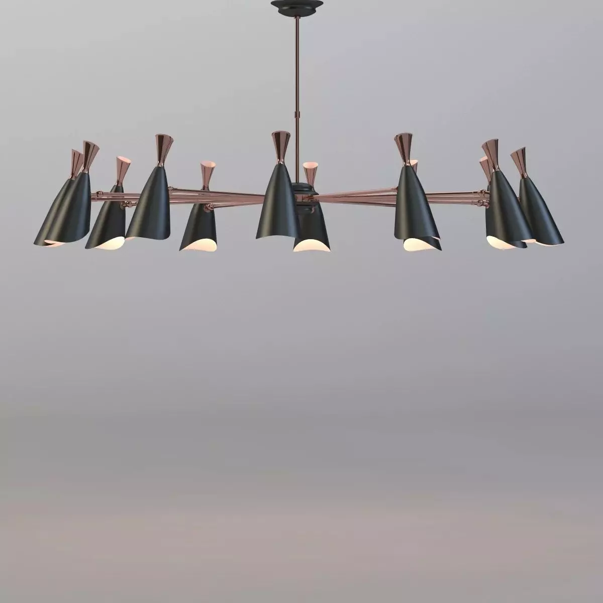 Duke Chandelier v1 by DelightFULL 3D model_0