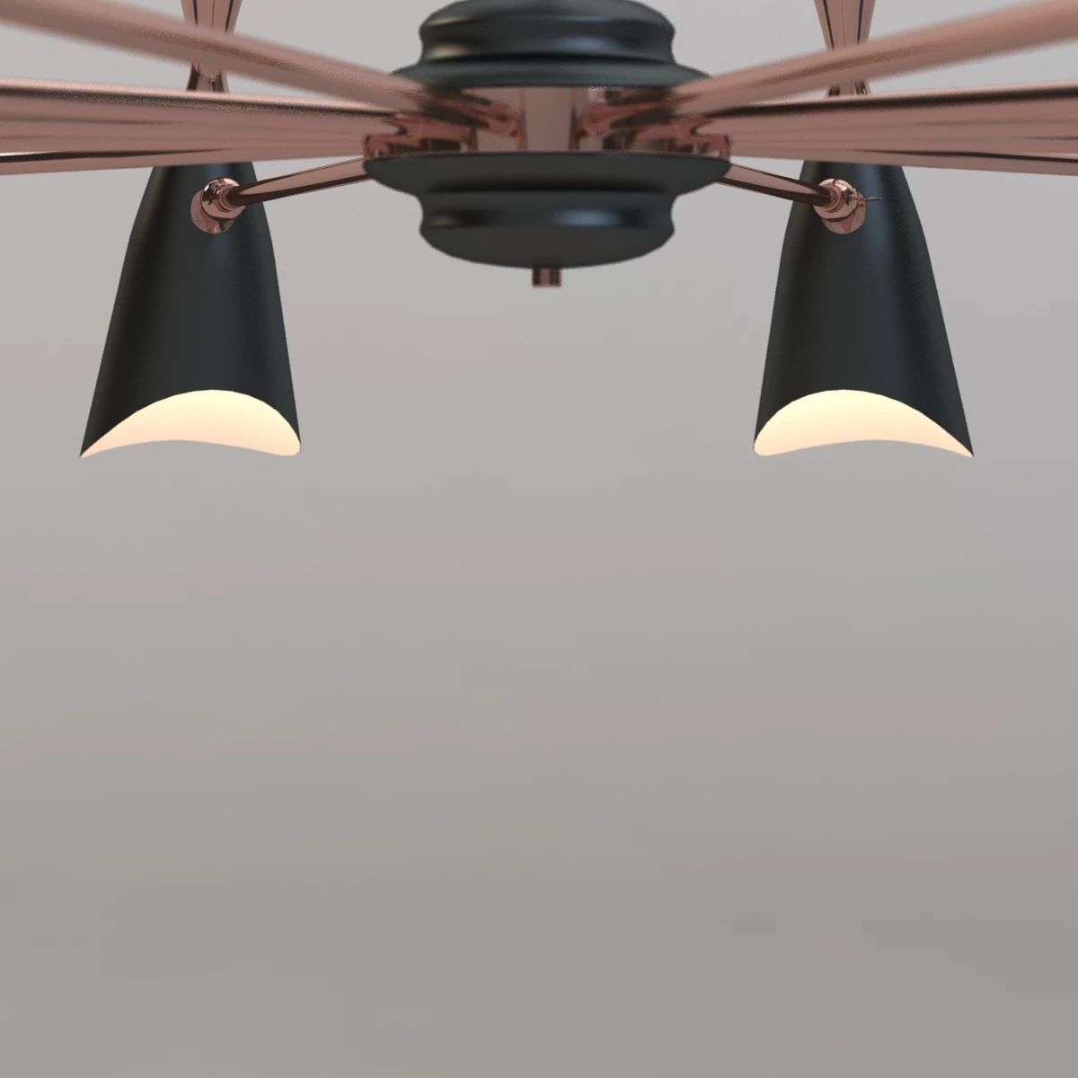 Duke Chandelier v1 by DelightFULL 3D model_6
