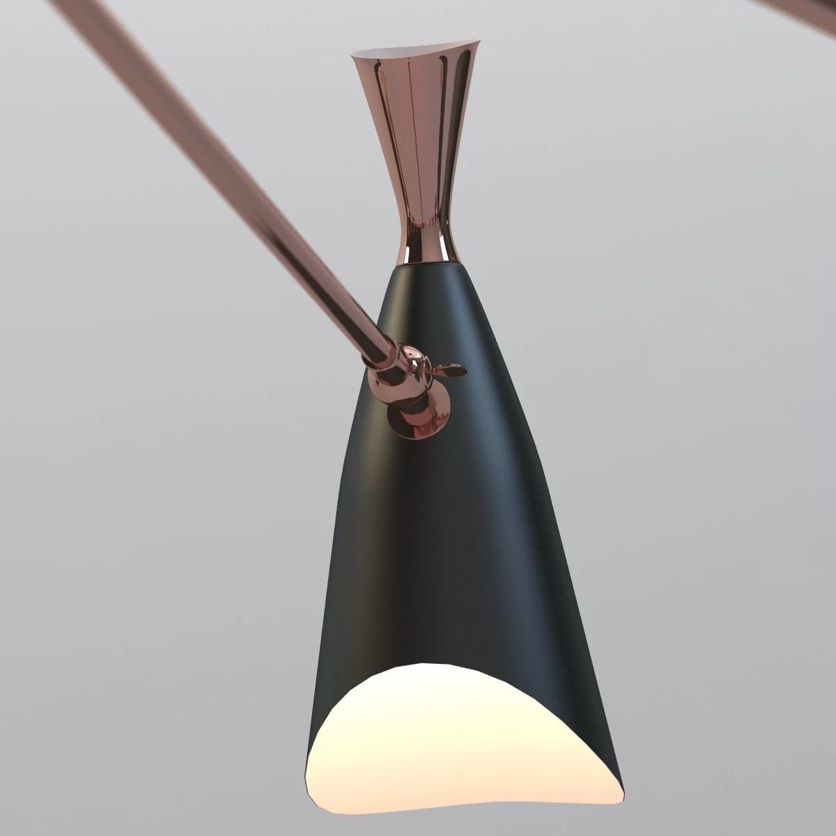 Duke Chandelier v1 by DelightFULL 3D model_9