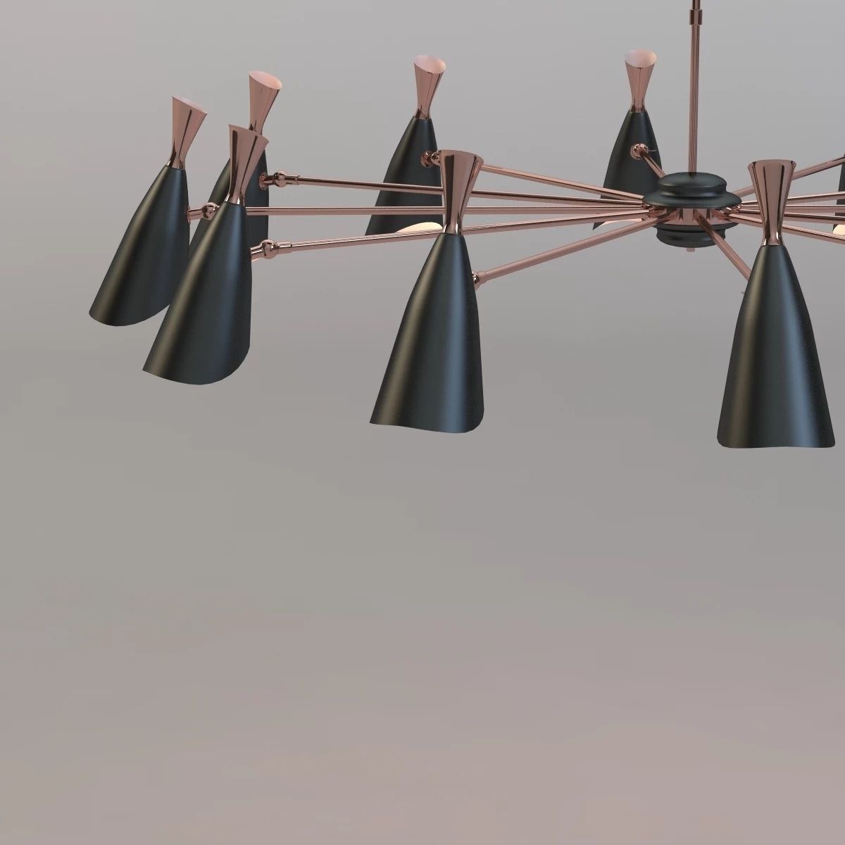 Duke Chandelier v1 by DelightFULL 3D model_5