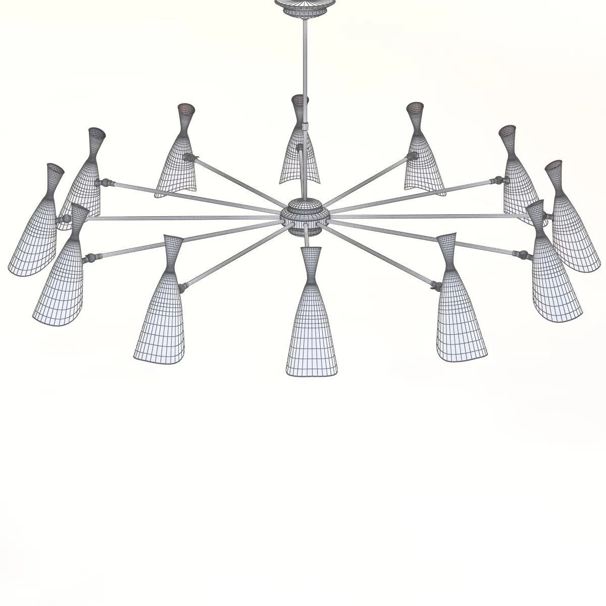Duke Chandelier v1 by DelightFULL 3D model_10