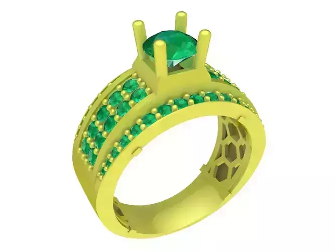 korean diamond men ring 4088