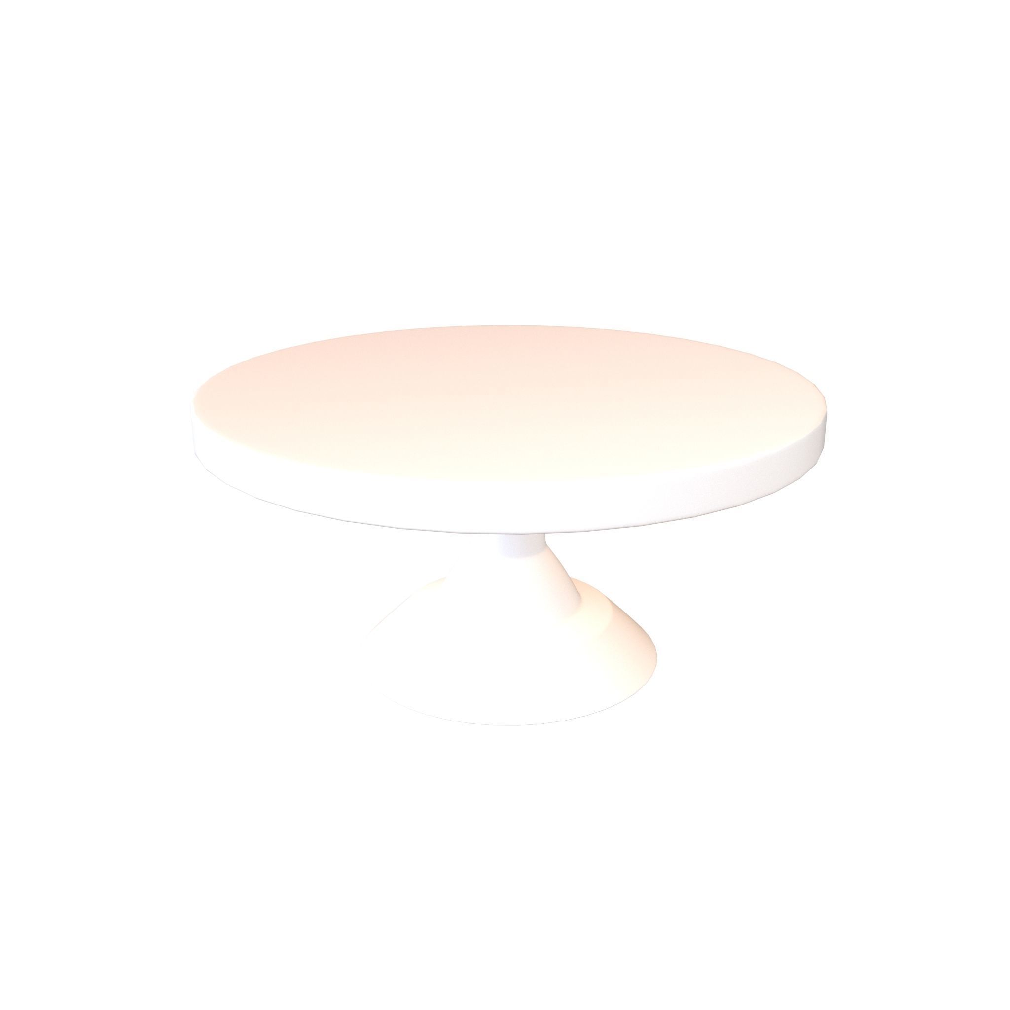 Cake Stand v1 001 Low-poly 3D model_2