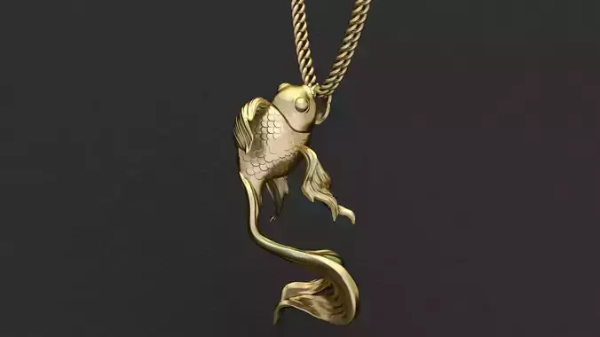 Fish Pendant Jewelry