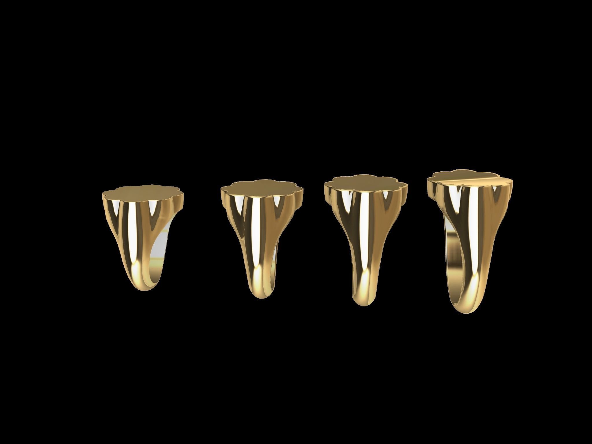 14 signet ring 3D print model_5