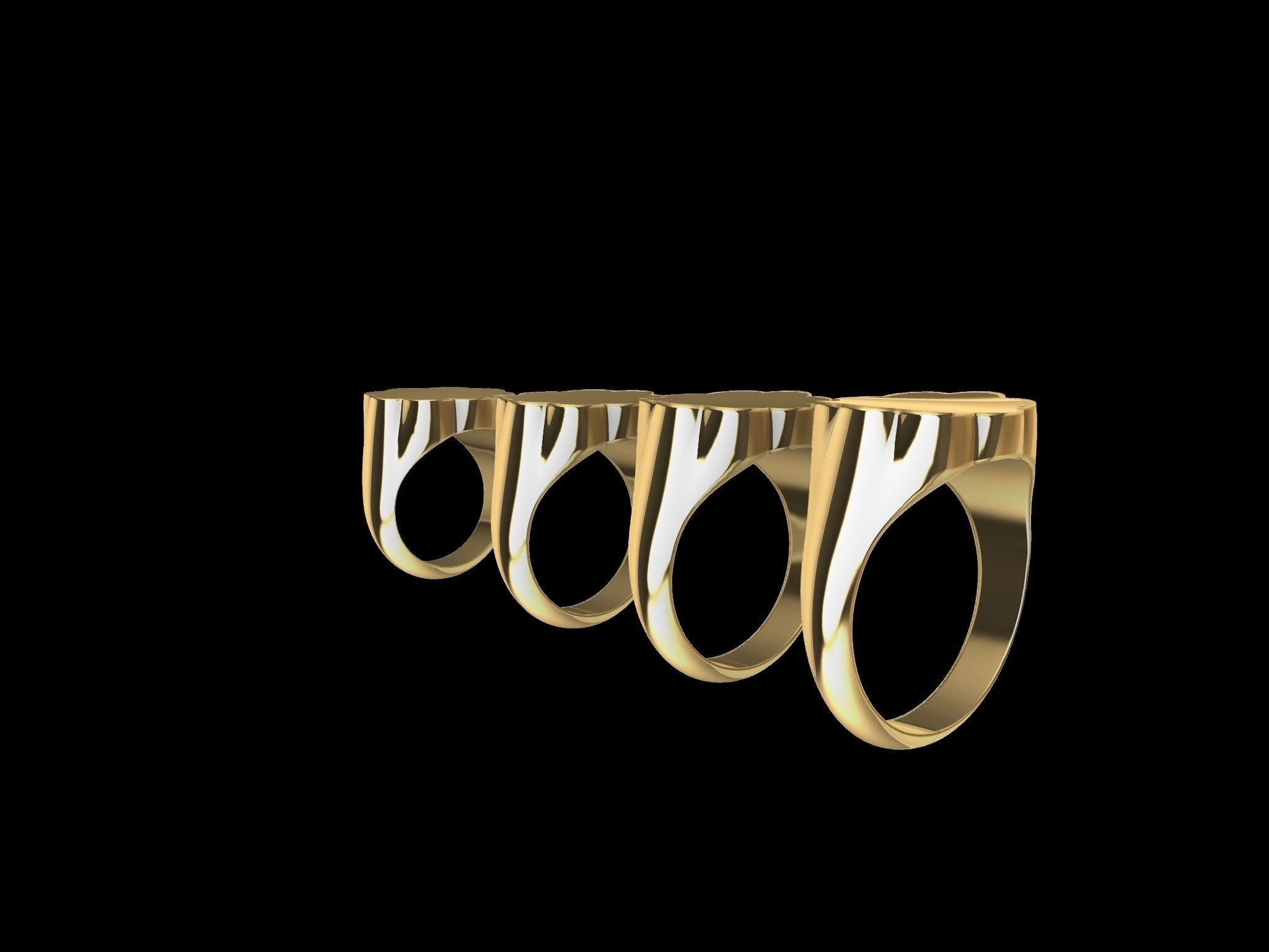 14 signet ring 3D print model_6