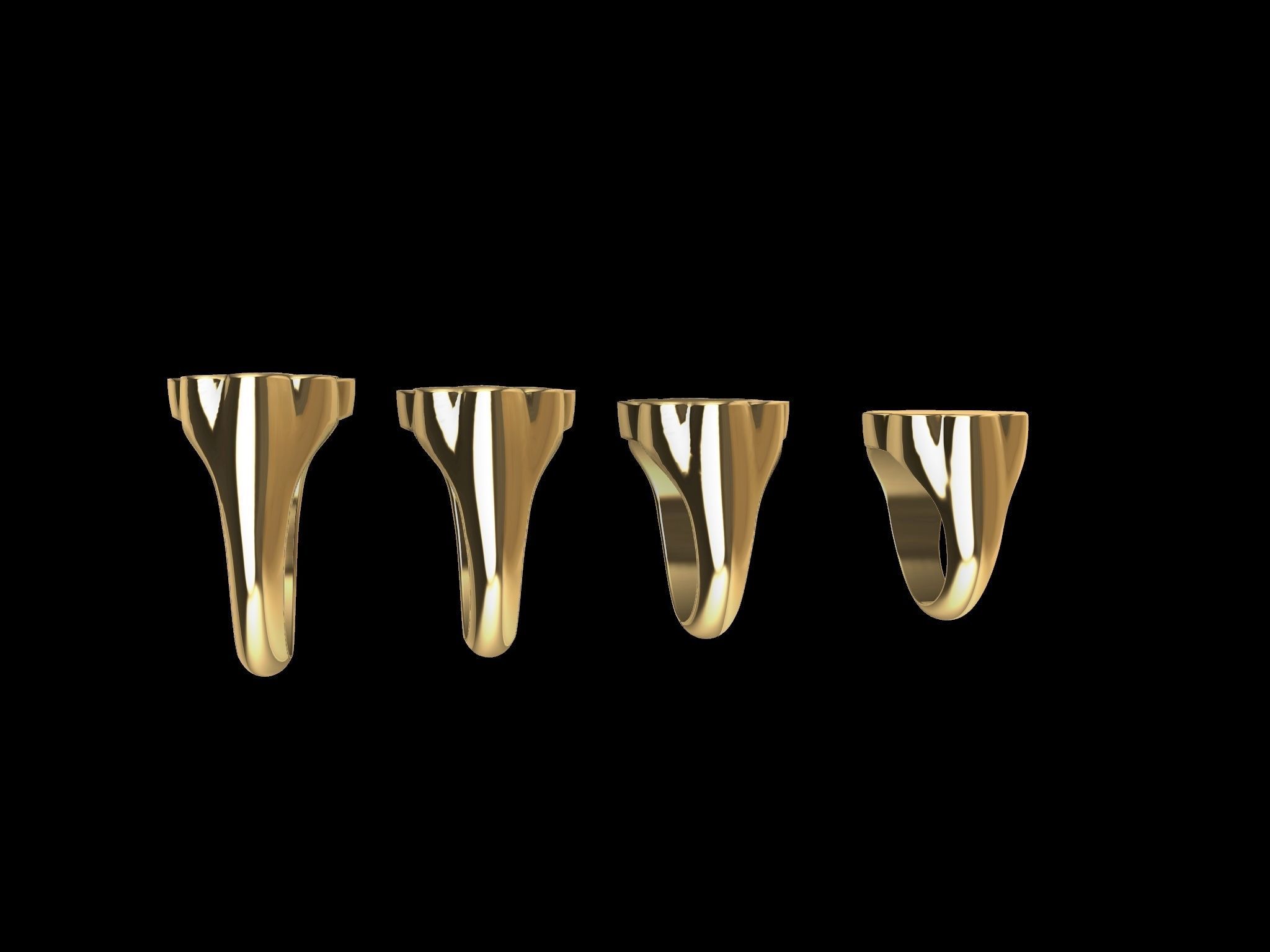 14 signet ring 3D print model_8