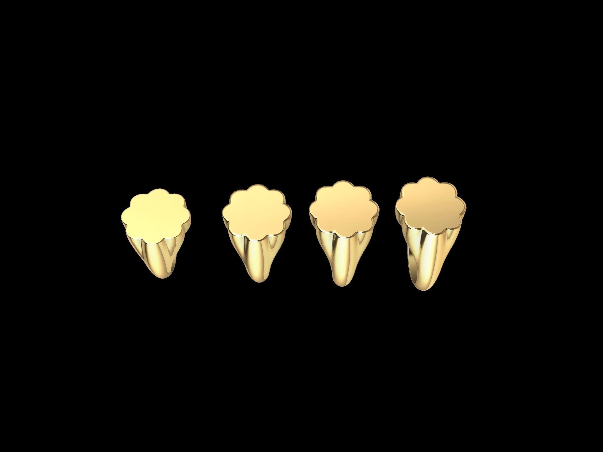 14 signet ring 3D print model_4