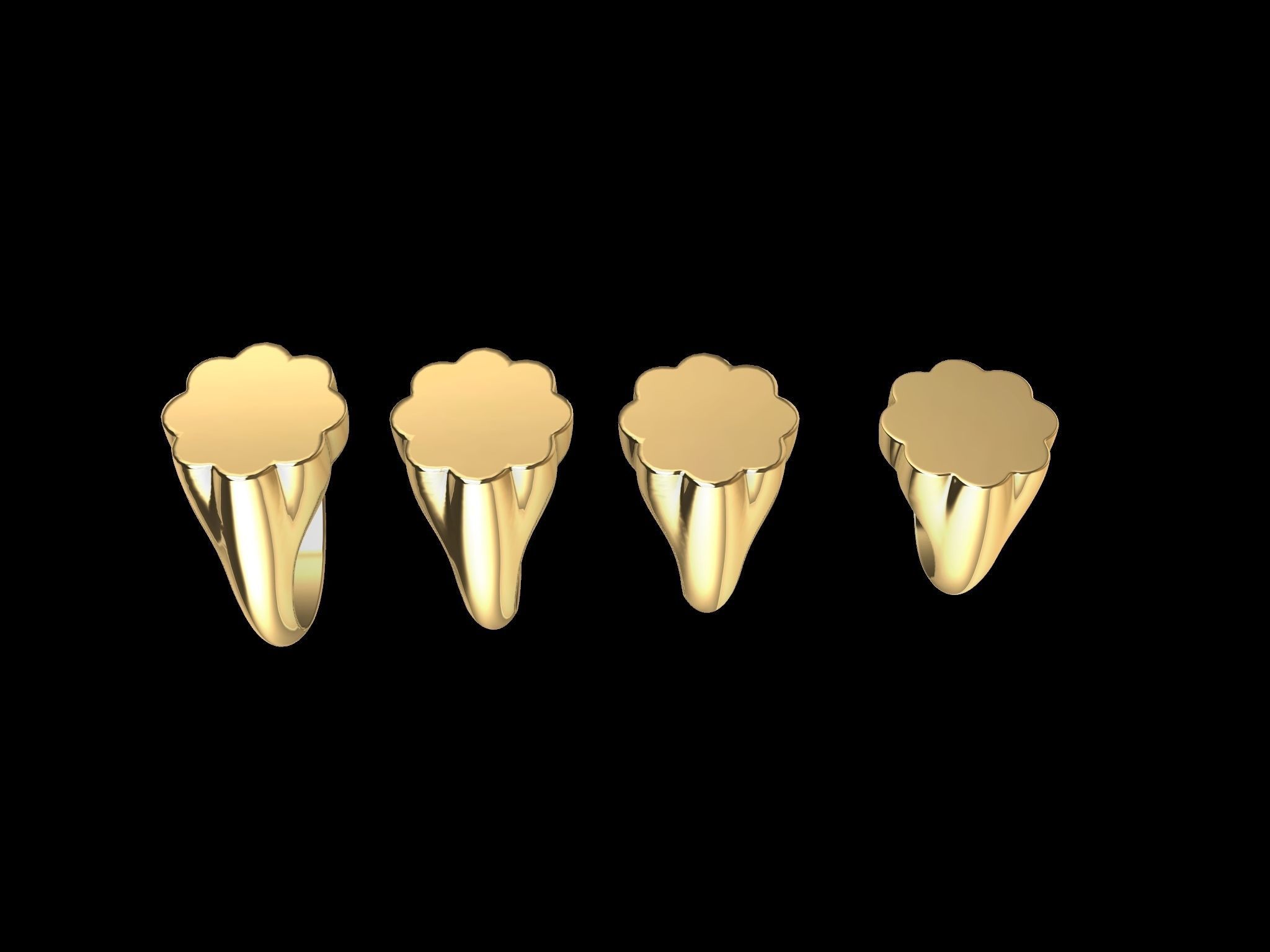 14 signet ring 3D print model_9