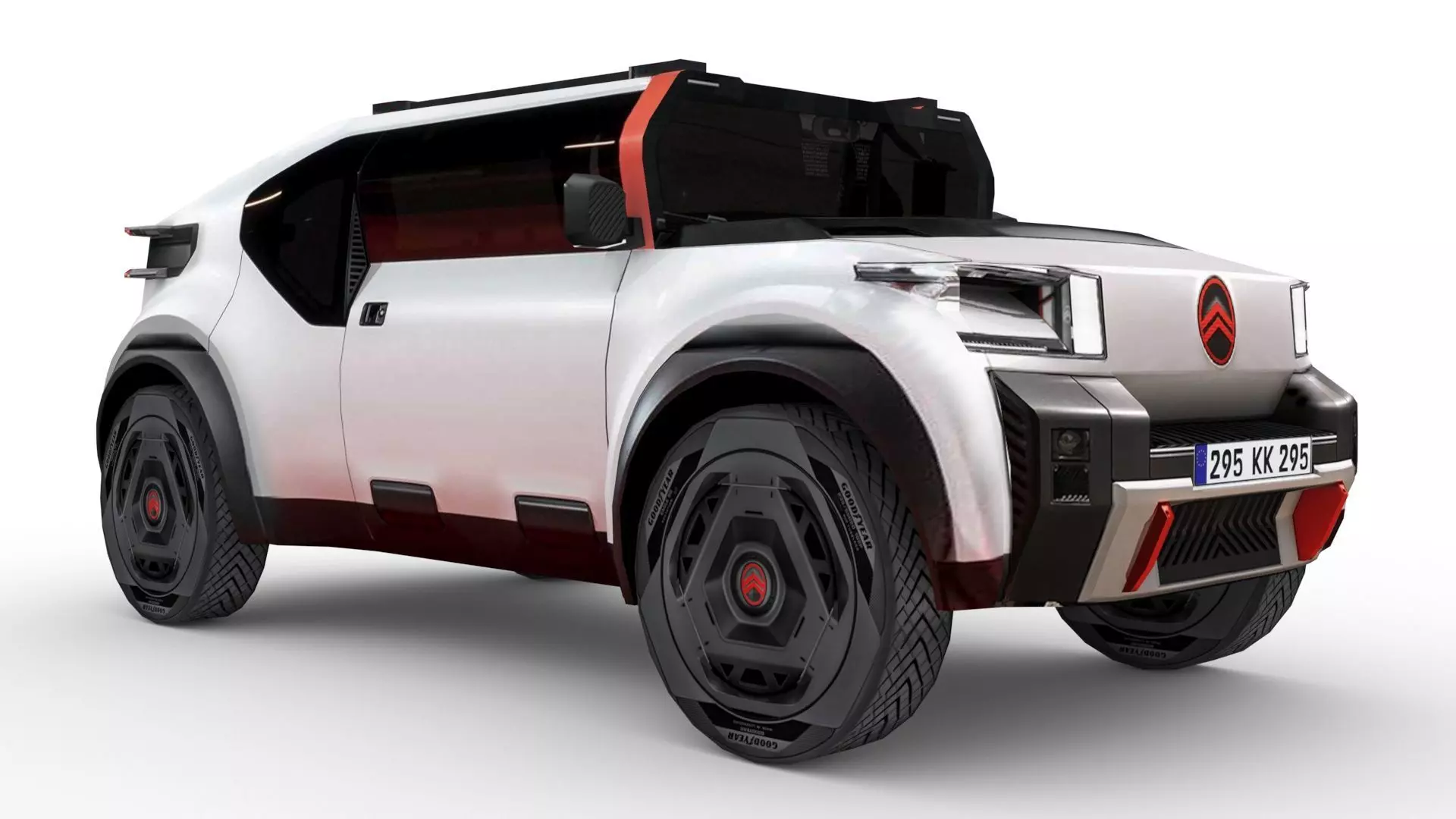 Citroen Oli 2022 Low-poly 3D model