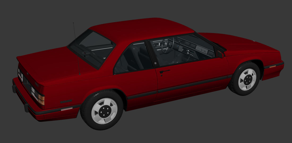 Buick LeSabre T-Type 1988 3D model_13
