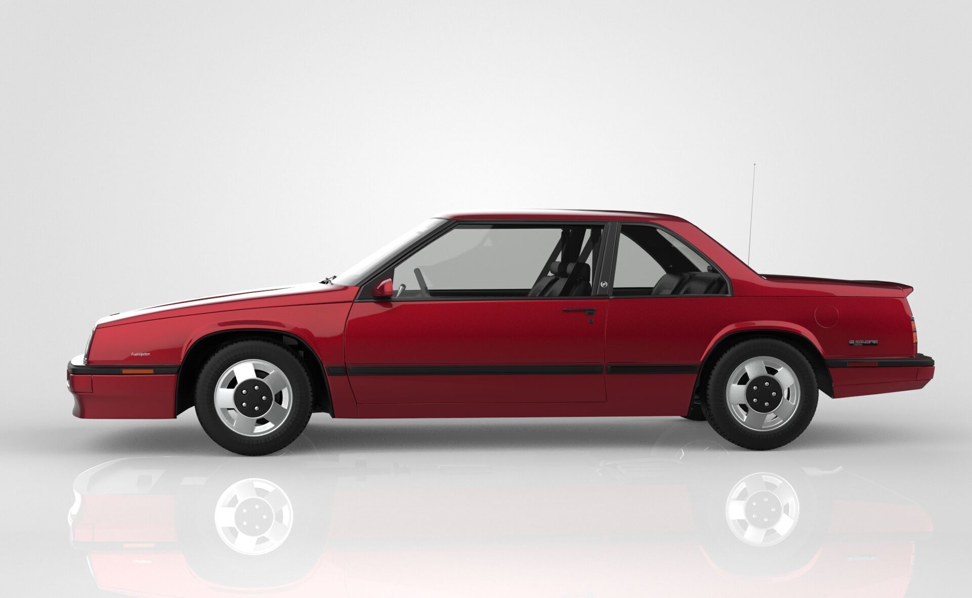 Buick LeSabre T-Type 1988 3D model_1