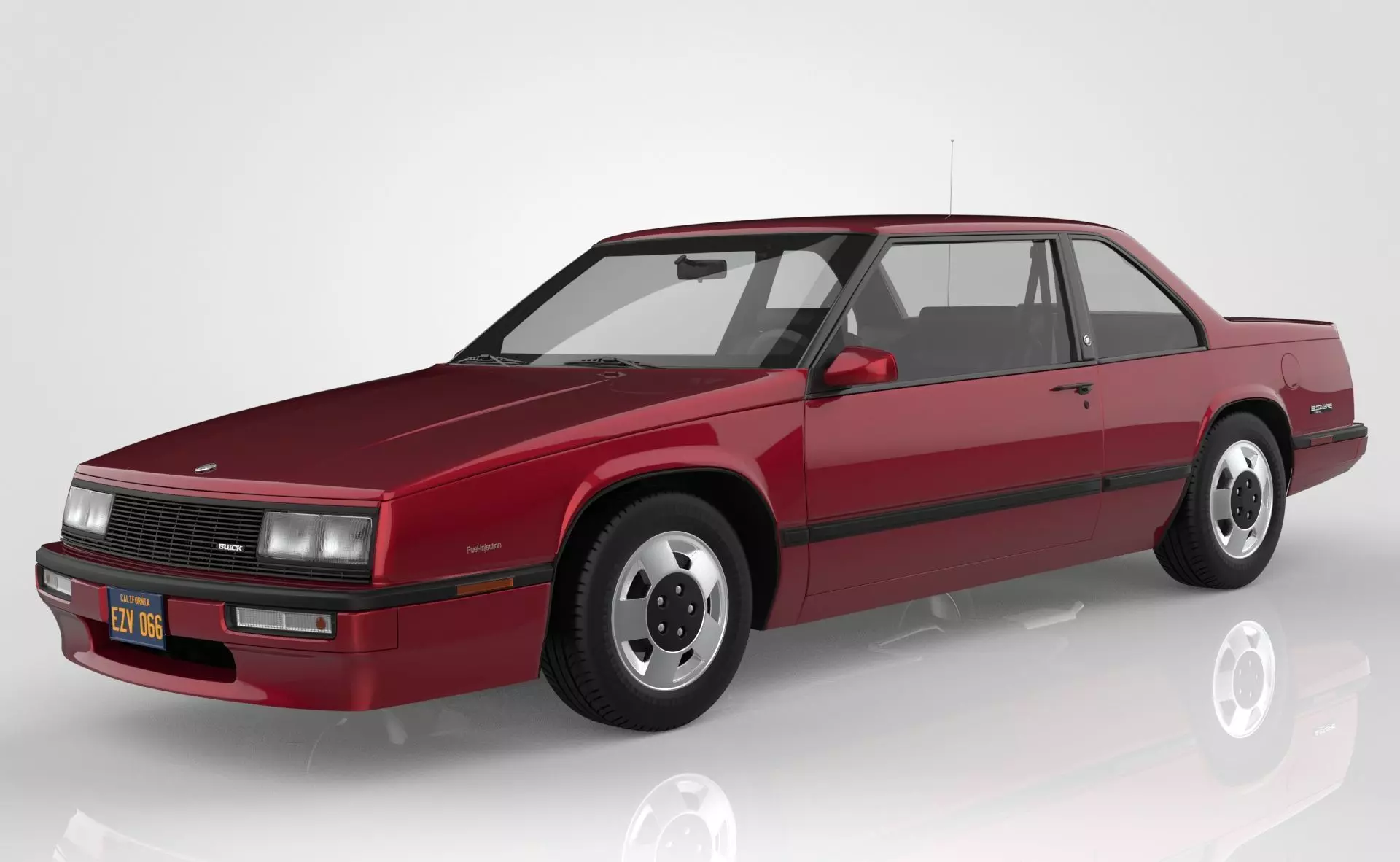 Buick LeSabre T-Type 1988 3D model_0