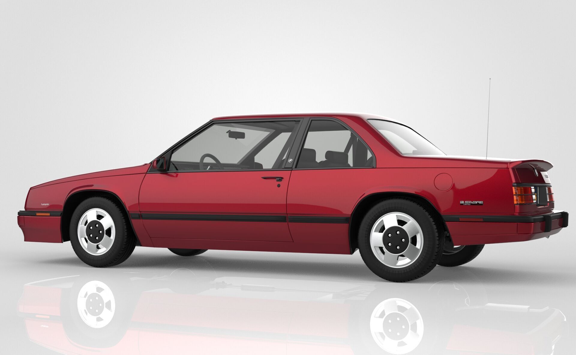 Buick LeSabre T-Type 1988 3D model_2