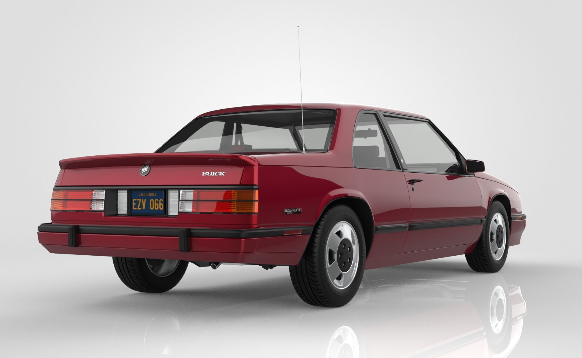 Buick LeSabre T-Type 1988 3D model_5