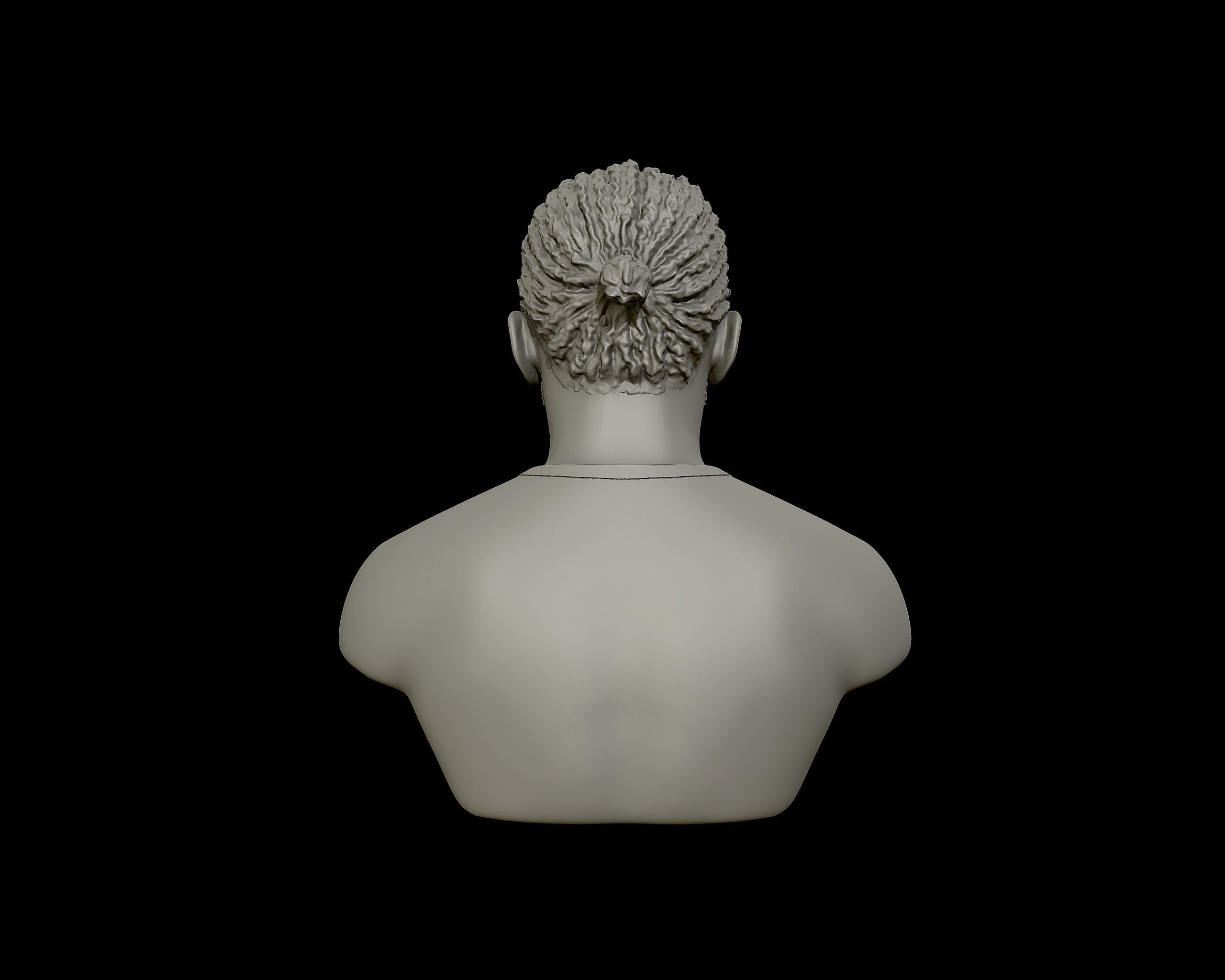 Kendrick Lamar model 1 Bust 3D print model_25