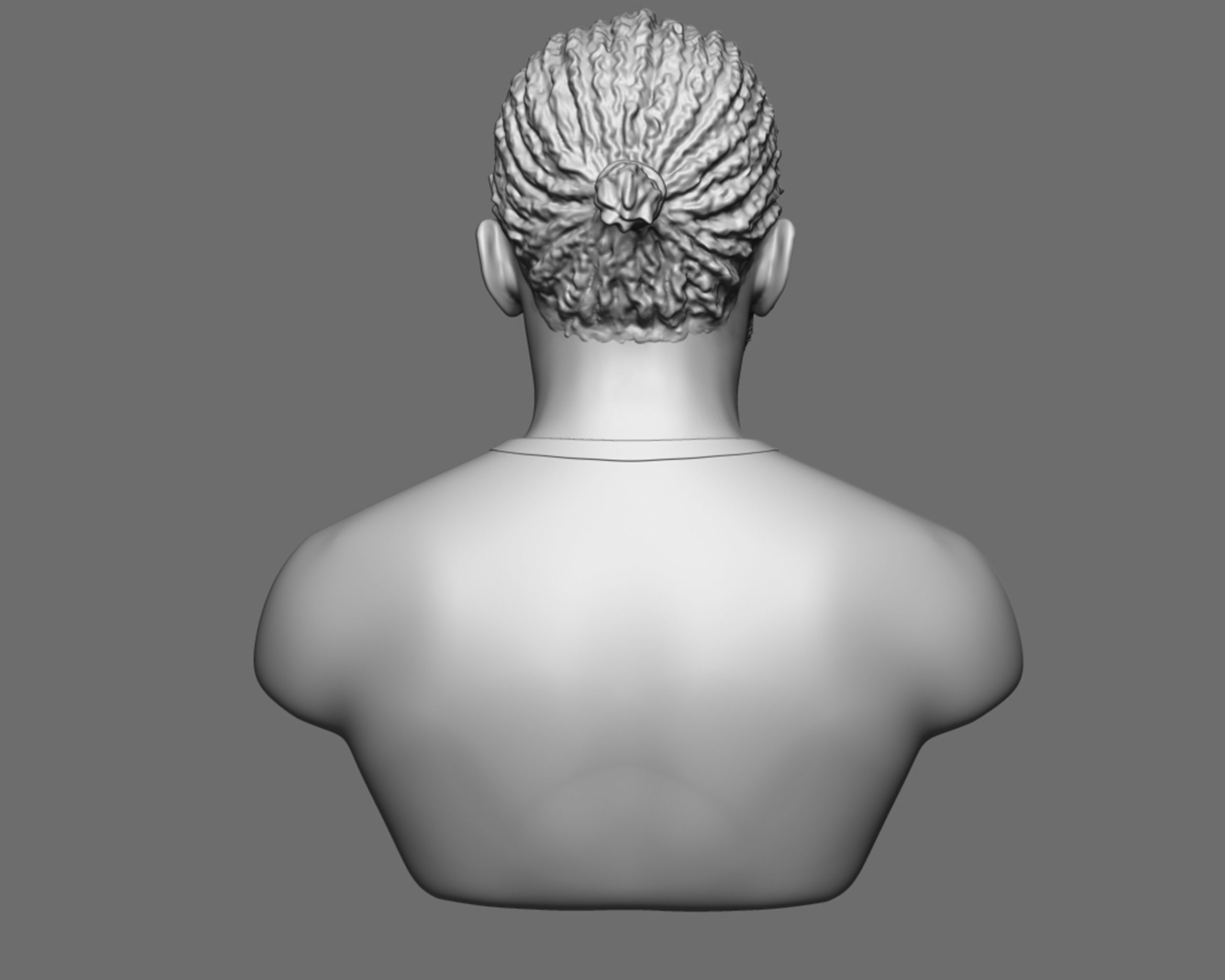 Kendrick Lamar model 1 Bust 3D print model_8