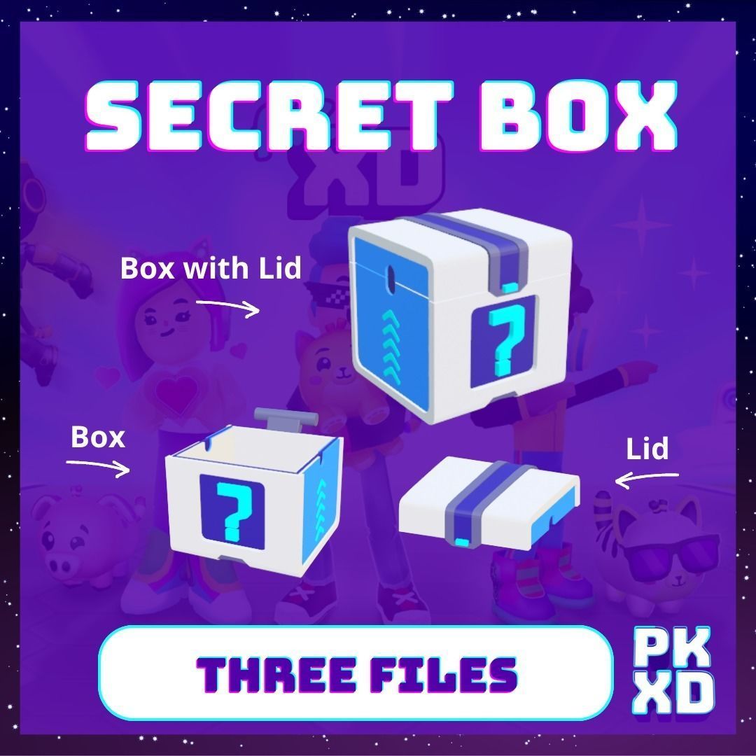 PK XD SECRET BOX 3D print model_2