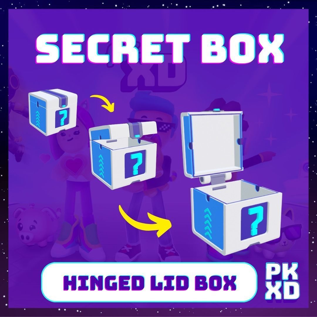 PK XD SECRET BOX 3D print model_1